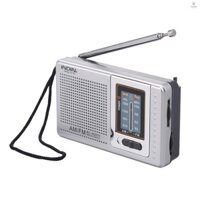 [3cgdph] Indin bc-r2011 mini am fm radio 2 băng tần bộ thu radio bỏ túi di động loa tích hợp có giắc cắm tai nghe ăng-ten kính thiên văn