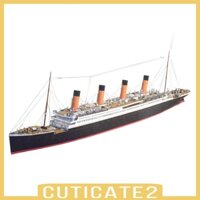3d 1 / 400 Tàu Titanic Anh DIY Mô Hình Giấy Đồ Chơi Trang Trí Máy Tính Để Bàn