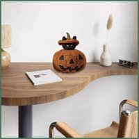 3d Bí Ngô Ném Gối Mèo Thú Nhồi Bông Halloween Sang Trọng Ma Quái Mềm Mèo Dễ Thương Nhìn Ra Bí Ngô Halloween explanvn