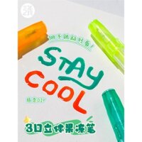 3D Bút Jelly Bút phác thảo Bút gel Bút nước trái cây Bút đa màu Bút nhật ký Bút màu Bút vẽ Bút graffiti Bút trung tính sinh viên Bút dễ thương sáng tạo hình trái tim DIY Bút highlighter