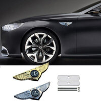 3d Cánh Kim Loại Phía Trước Xe Lưới Tản Nhiệt Quốc Huy Thân Xe Miếng Dán Cho Xe Lexus NX300 NX200 RX300 RX330