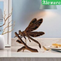 3d Động Vật Bằng Gỗ Khắc Chuồn Trang Trí Thủ Công Quà Tặng Lý Tưởng DIY Trang Trí Trung Tâm Cho Lễ Hội Tủ Nông Trại Nhà