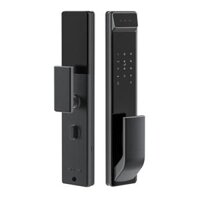 3D Face Smart Door Lock Security Camera Monitor Intelligent Fingerprint Password Biometric Electronic Key Unlock