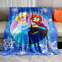 3d Frozen Chăn Ga Gối In Kỹ Thuật Số Elsa Sang Trọng Len Giường Chăn Sofa Chăn Thời Trang Hiện Đại Trang Trí Phòng Ngủ