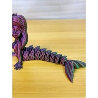 3d In Nàng Tiên Cá Di Chuyển Khớp Dễ Thương Đồ Chơi Trẻ Em Quà Tặng Mô Hình Đồ Trang Trí Ariel Hoạt Hình Tinh Tế Mát