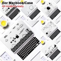 3D Print Hard case compatible for Macbook Air 13 case A2681 2022 M2 Pro14 M1 A2442 2020 Air A2337 A2179 A1932 Pro13 A2338 A2251 A1708 A1989 A2159 With Keyboard Cover H4YI