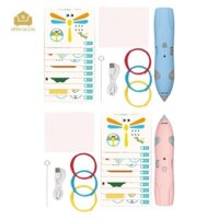 3d Tranh Bút In Đồ Chơi Nhiệt Độ Thấp Nghệ Thuật Hoạt Động 3D Bút Vẽ Graffiti Sáng Tạo Cho Quà Tặng Bé Trai Bé Gái Trẻ Em