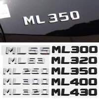 3d Xe Phía Sau Thân Dán Đuôi Chữ Huy Hiệu Biểu Tượng Cho Xe Mercedes Benz Phong Cách Cũ ML55 ML63 ML250 ML300 ML320 ML350 ML400 ML430auto Phần Trang Trí Xe Hơi