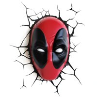 3DLightFX Marvel Deadpool Mask 3D Deco Light