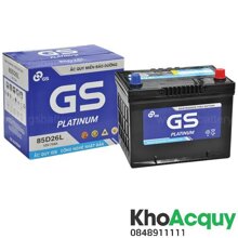 Ắc quy GS MF85D26L 75Ah