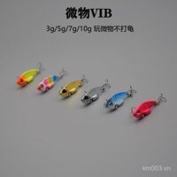 3g Micro-object vib Mồi Kim Sa Lấp Lánh Đặc Biệt 5g Tấm Sắt Bass Biển Bắn Dài Mồi Giả