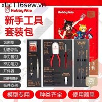 3g Mô Hình Meowmaker Dụng Cụ Người Mới Bắt Đầu Bộ Lựa Chọn Kìm Bút Chì Mài Nhíp Giấy Nhám Cơ Bản Bộ Lắp Ráp