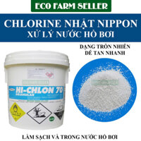 3kg Chlorine Nhật 70% - Nippon Nhật Xử Lý Nước Hồ Bơi - Làm Sạch Rong Rêu [ gói chiết lẻ 1kg ]