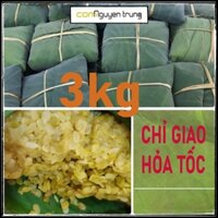 3kg Cốm tươi nguyên liệu Hà Nội ( CHỈ GIAO HỎA TỐC ) làm chả cốm , nem cốm , chè cốm ...( HÀNG XỊN ) CÓ QUANH NĂM