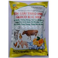 3kg Điện giải GLUCO KC  Giải nhiệt, chống nóng, kích thích tăng trọng, tăng sức đề kháng