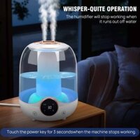 3L Bedroom Humidifiers Cool Mist Air Humidifier for Home