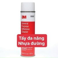 3M 08987 Chai tẩy keo, tẩy nhựa đường ô tô, tẩy băng dính, keo decan...