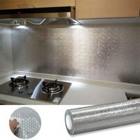 3M giấy decal dán bếp tráng nhôm khổ 0.4 cách nhiệt, chống thấm dầu, dễ dàng vệ sinh 0.4 x 3 m