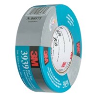 3M Heavy Duty Duct Tape 3939, Silver, 48 mm x 54.8 m, 9.0 mil, 24 Roll/Case, Individually Wrapped Conveniently Packaged