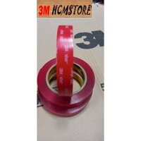 3M VHB 4910 20mm dài 4.5met Trong Suốt dầy 1,1mm - Băng Keo Hai Mặt Siêu Dính, Siêu Cường Lực chuyên dán kính, kim loại