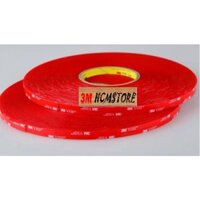 3M VHB 4910 8mm dài 33met Trong Suốt dầy 1,1mm - Băng Keo Hai Mặt Siêu Dính, Cường Lực chuyên dán kính, kim loại, mica