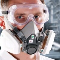 3M6200 Trọn Bộ Chính Hãng Kèm Kính Chống Hóa Chất