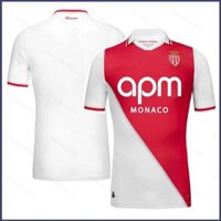 3p 2024-2025 Ligue 1 AS Monaco Áo thi đấu sân nhà Trẻ em Người lớn Áo bóng đá Plus Size