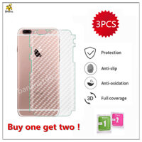 3pcs Iphone 5S-6-6 Plus 3D Anti-fingerprint Carbon Fiber Back Film Screen Protector