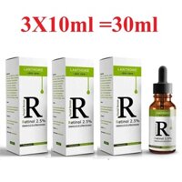 3Pcs Retinol 2.5%  Vitamin A/C & E Collage face Serum Anti Aging Wrinkles Acne