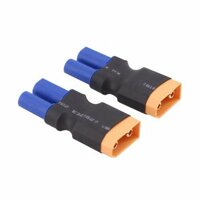 3Pcs XT90 Male to EC5 Female Plug Connector Adapter Plug for RC Model Lipo Battery