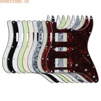 3ply 11Holes ST HSH Guitar Pickguard Scratch Plate cho đàn Guitar điện Strat Thương hiệu mới và chất lượng cao.