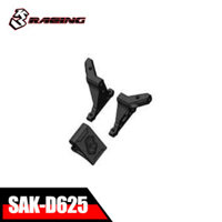 3racing Phần Phía Sau Vách Ngăn Bao SAK-D625 Cho Sakura D6 S 1 / 10 RC Model Xe Drift Racing Phụ Kiện