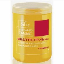 Kem hấp ủ tóc phục hồi Silky Restitutive Mask Italia - 1000ml