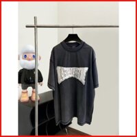 ♞,♘,♙3tjm Paris Home * * BLCG Công nghiệp nặng rửa và cổ Nhãn áp dụng có tay sau thêu chữ phiên bản cao