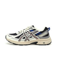 3vdg NN Yun dong Asics Gel Venture 6 Explorer thế hệ thứ 6 dòng thấp ngoài trời giải trí ngoài trời off road Giày thể thao OFF trắng tối màu xanh xám 1011b550-003