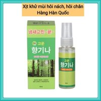 3WB Deodorant Spray Xịt Khử Mùi Hôi Nách Hôi Chân Hàn Quốc Chai 40ml