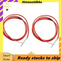3x 2 Dây PT1000 Cảm Biến Nhiệt Độ Điện Trở Silicon Gel Phủ 1.5 Mét Đầu Dò 45mm x 5mm -50-180 C RTDs