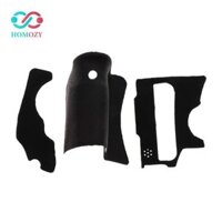 3x / bộ Bộ vỏ cao su kẹp Camera màu đen cho máy ảnh DSLR 60D có băng