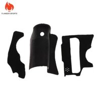 3x / bộ Bộ vỏ cao su kẹp Camera màu đen cho máy ảnh DSLR 60D có băng