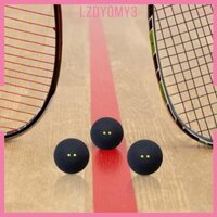 3x Bóng Squash Đôi Người Mới Bắt Đầu 39mm Cho Ngoài Trời