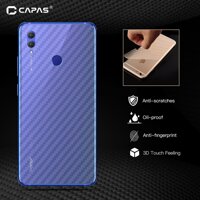 3X CAPAS Cho Huawei Honor Note 10 Clear Carbon Lưng Phim 6.95 inch