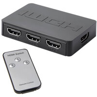 3X1 Hdmi Splitter 3 Port Hub Box Auto Switch 3 In 1 Out Switcher 1080P Hd 1.4 With Remote Control For Hdtv Xbox360 Ps3 Projector