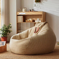 3YGhế Lười Sofa Túi Đậu Phòng Ngủ Ban Công Ghế Sofa Đơn Thư Giãn Có Thể Nằm Ngủ Ghế Lười Trẻ Em Đọc Sách Xiaosha