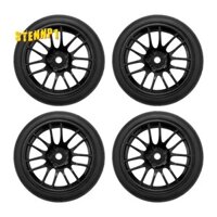 4 1 / 10 Lốp Cao Su Rc Đua Xe Lốp Trên Đường Vành Bánh Phù Hợp Cho 9068-6081 Rc Xe Phần