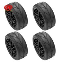 4 1 / 10 Lốp Cao Su Rc Đua Xe Lốp Trên Đường Vành Bánh Phù Hợp Cho Hsp Hpi 9068-6081 Rc Xe Phần