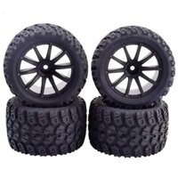 4 1 / 16 Lốp Xe Tải Cho Trxs1 / 16 E-Revo Cao Su Lốp Đường Kính 80Mm Khớp Nối 12Mm