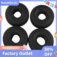 4 115x44MM Lốp Cao Su Mềm 1.9Inch Bánh Xe Đá Địa Hình Lốp Cho 1 / 10 RC Xe Bánh Xích -4 Trục SCX10 90046