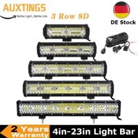 4-23 inch Off Road LED Light Bar 12V 24V 8D Combo Led Bar/Work Lights for Car Jeep Truck Suv