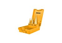 4-32mm Bộ 3 mũi khoan chóp nón INGCO AKSDS0301