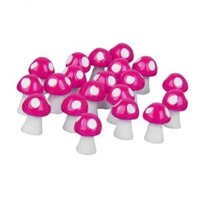 4-7pack 20x Miniature Mushroom Fairy Garden Terrarium Decor Bonsai Craft 7 - 4 Pcs